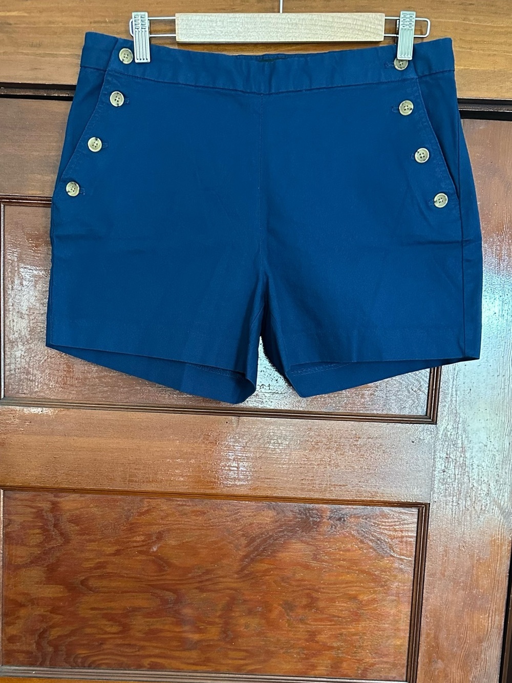 New Banana Republic 4” Pique Sailor Shorts Size 6 Blue Preppy Coastal Nautical